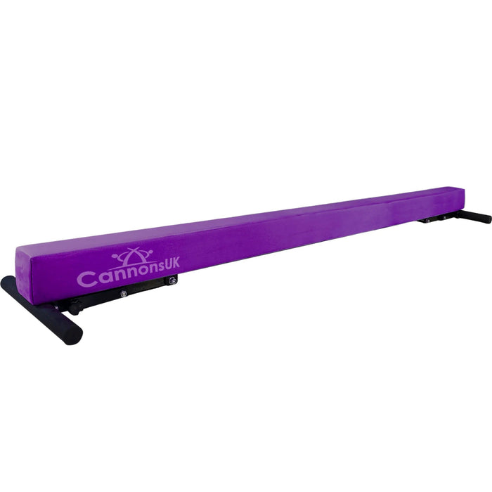 Cannons Solid 8ft Gymnastics Beams with folding adjustable legs