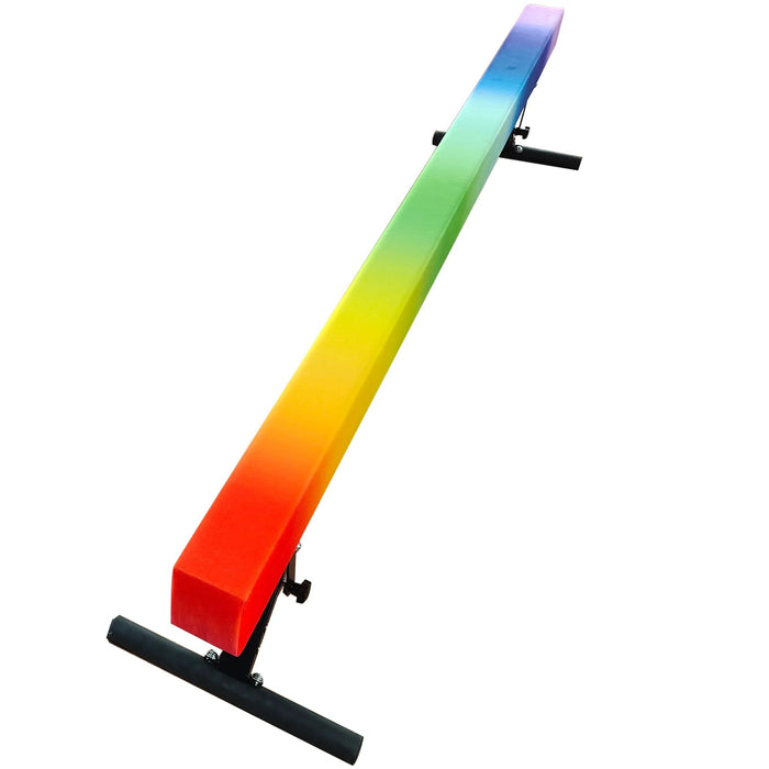 Cannons Solid 8ft Gymnastics Beams with folding adjustable legs