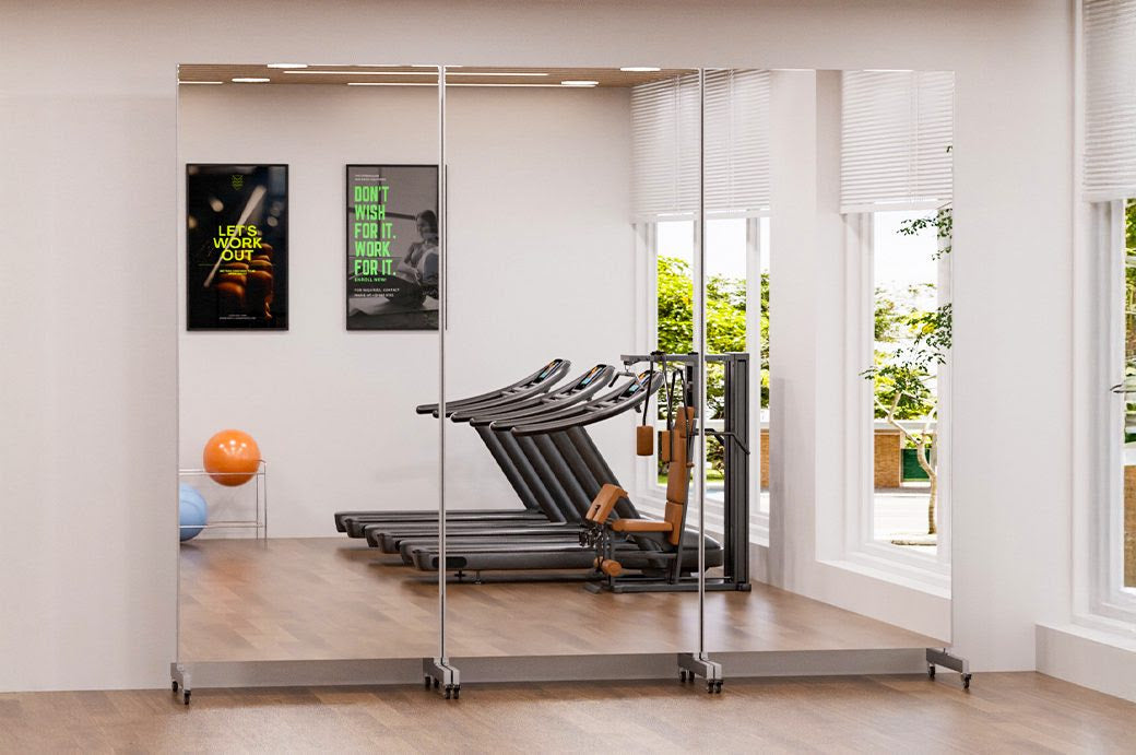 GymGear ClearView Glass Free Mirror