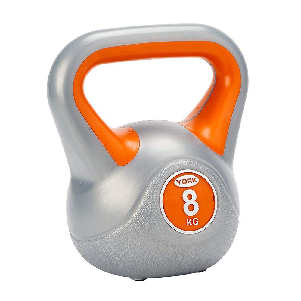 York Vinyl Kettlebells up to 20KG Best Gym Equipment