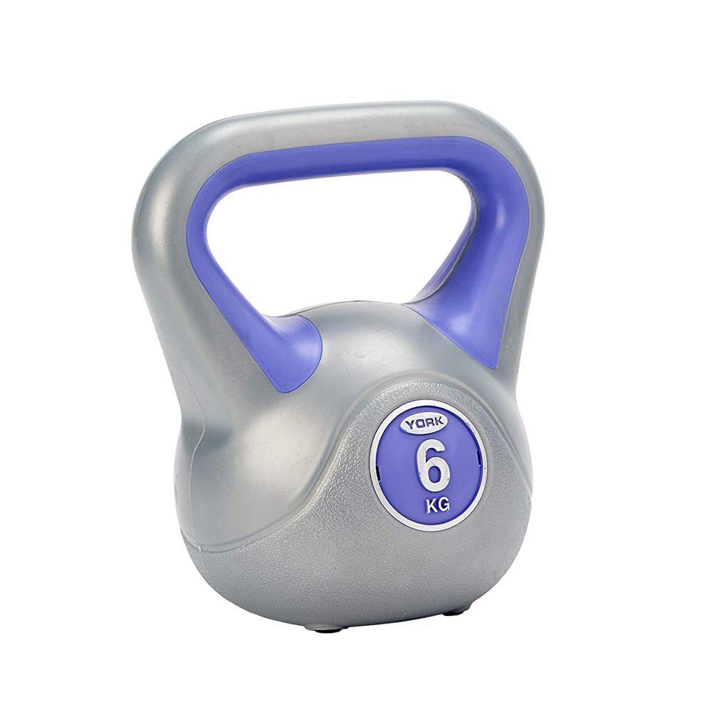 York Vinyl Kettlebells up to 20KG Best Gym Equipment