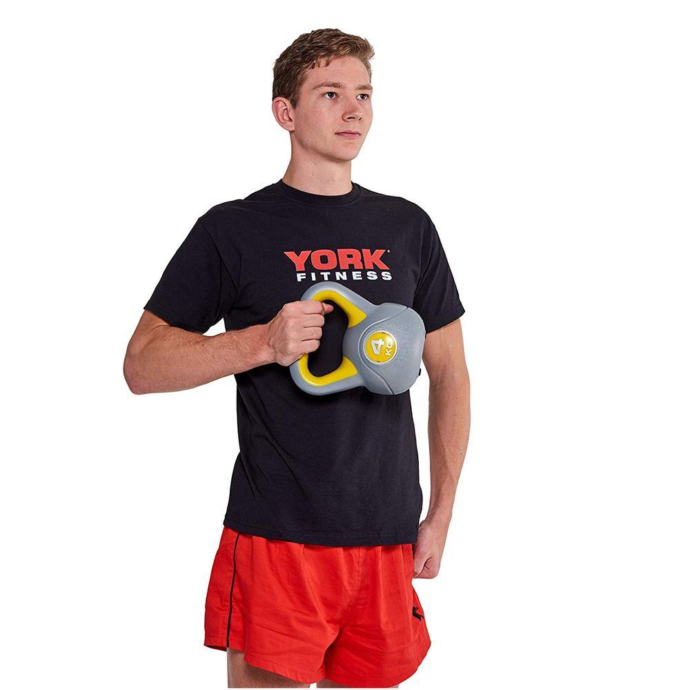 York Vinyl Kettlebells up to 20KG Best Gym Equipment