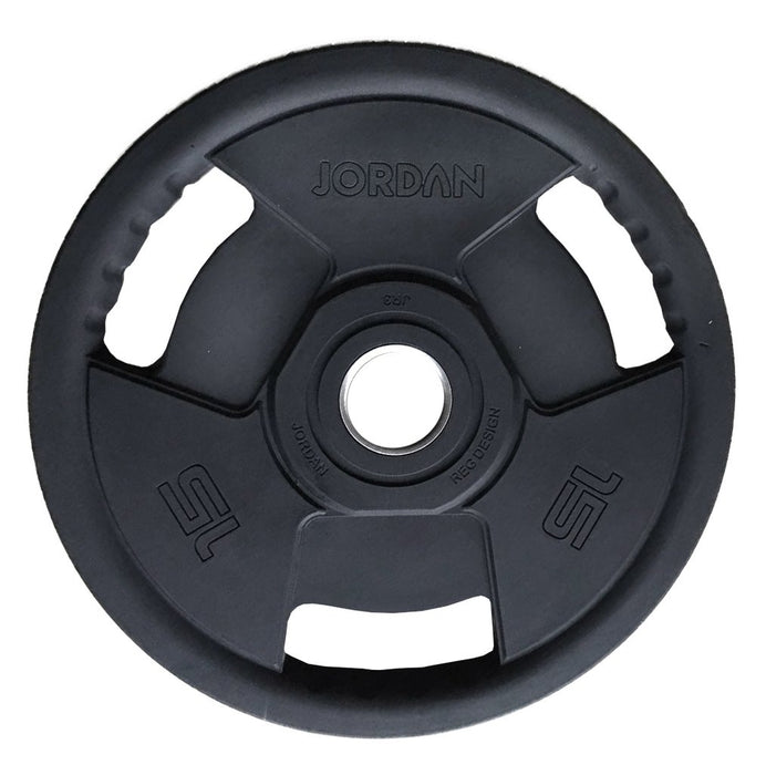 Jordan 200kg Classic Rubber Olympic Disc Set with Weight Tree