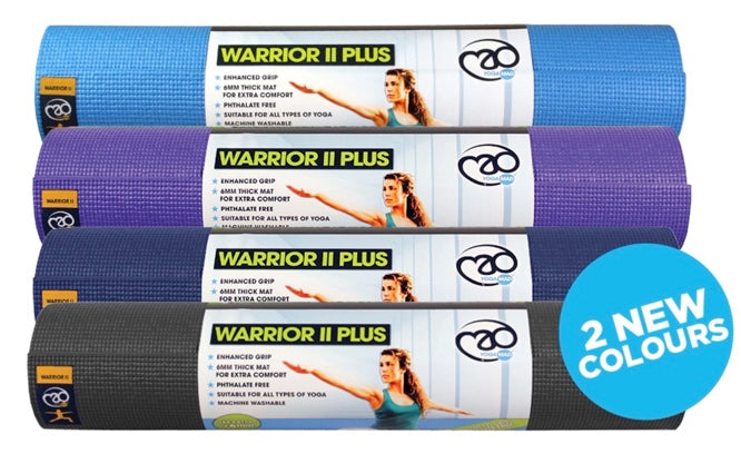 Fitness Mad Warrior Yoga Mat II 6mm