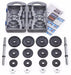 York 20kg Black Cast Iron Dumbell Set in a case - Best Gym Equipment