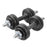 York 15 KG Black Cast Iron Dumbbell Set - Best Gym Equipment