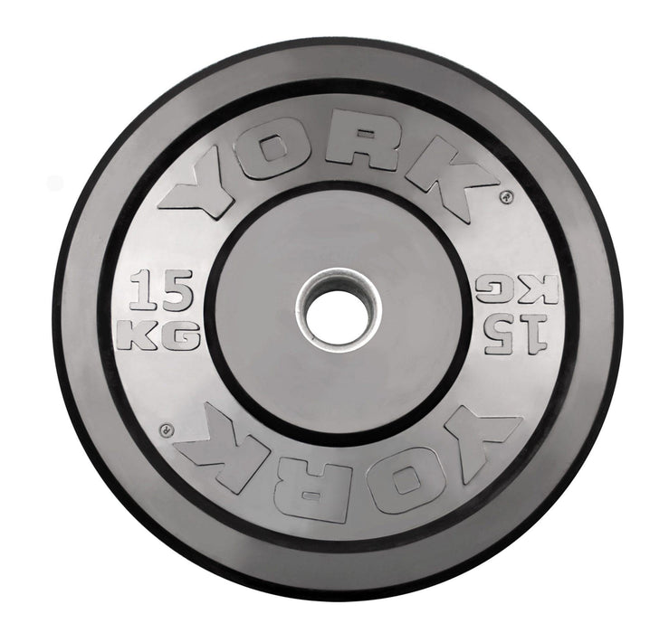 York Olympic Bumper Plate Set - 100kg - Best Gym Equipment