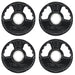 York Barbell G2 Rubber Thin Line Olympic Weight Plates - Best Gym Equipment