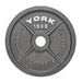 York Barbell Olympic 2" Hammertone Cast Iron Weight Plates - Best Gym Equipment