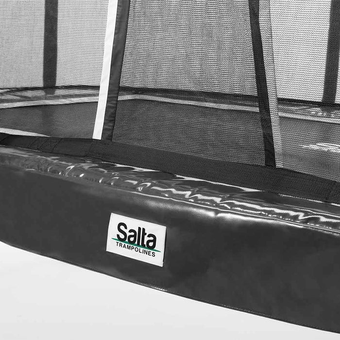 Salta 12ft x 7ft Rectangular First Class Trampoline with Enclosure