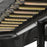 Salta 13ft x 8ft Rectangular Premium Black Edition Trampoline with Enclosure