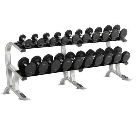 York Barbell Pro-Style Dumbbell Saddle Rack - Best Gym Equipment