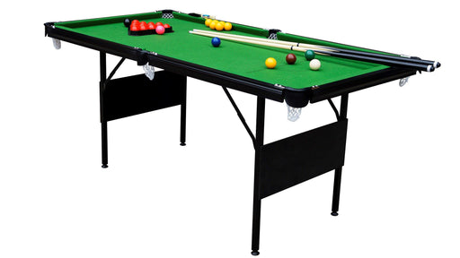 GAMESSON 6' CRUCIBLE SNOOKER TABLE FOLDING - Best Gym Equipment