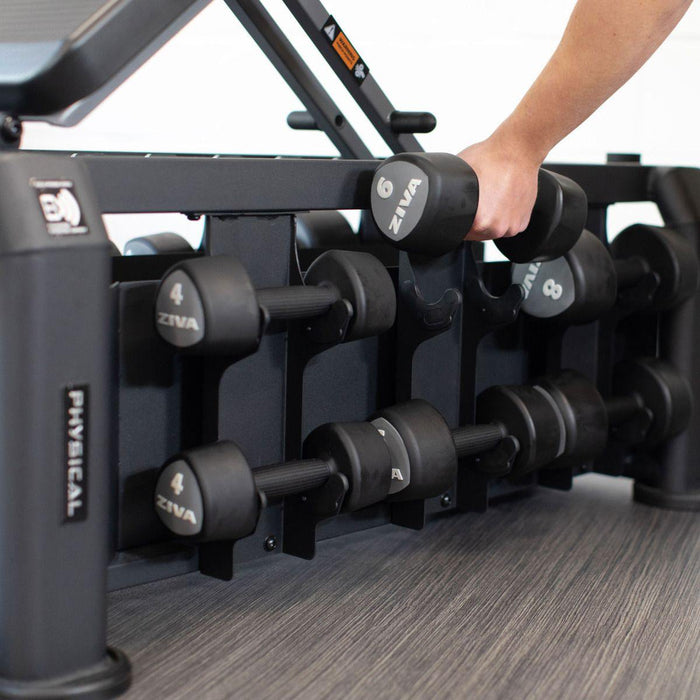 Physical Company Evo Bench - Adjustable Bench With Storage - Best Gym Equipment