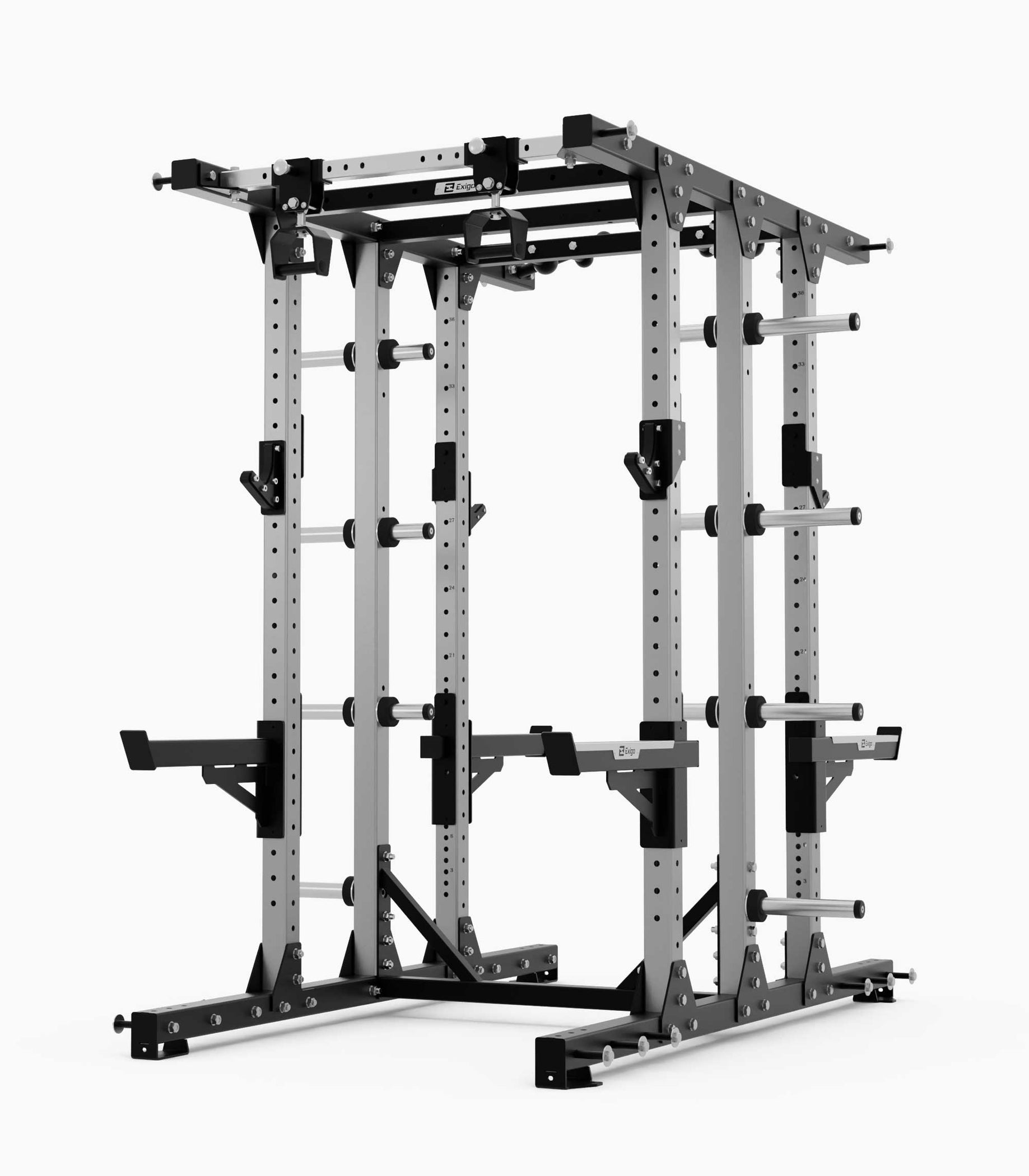 Exigo E80 Elite Dual Half Rack — Best Gym Equipment