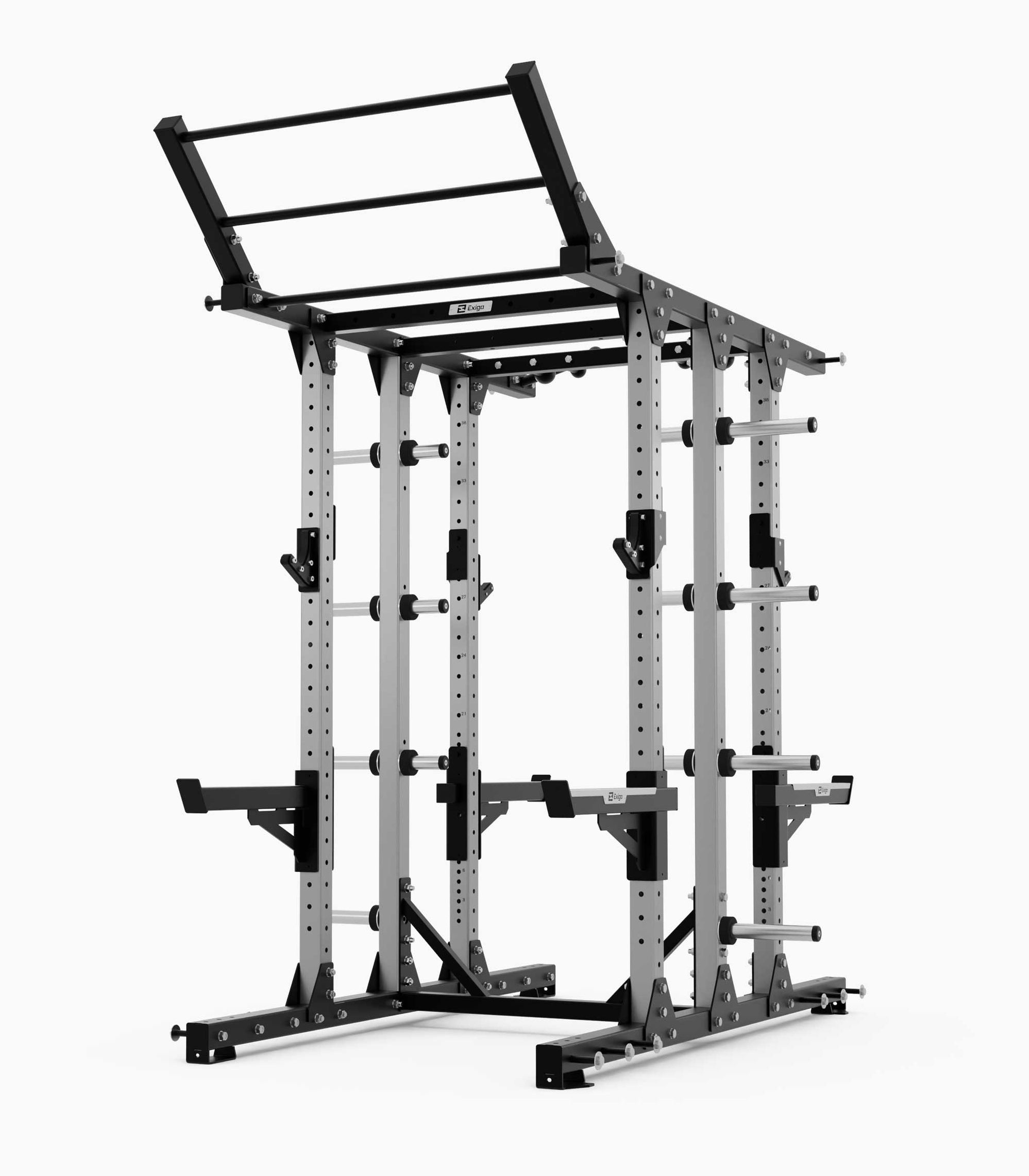 Exigo E80 Elite Dual Half Rack — Best Gym Equipment