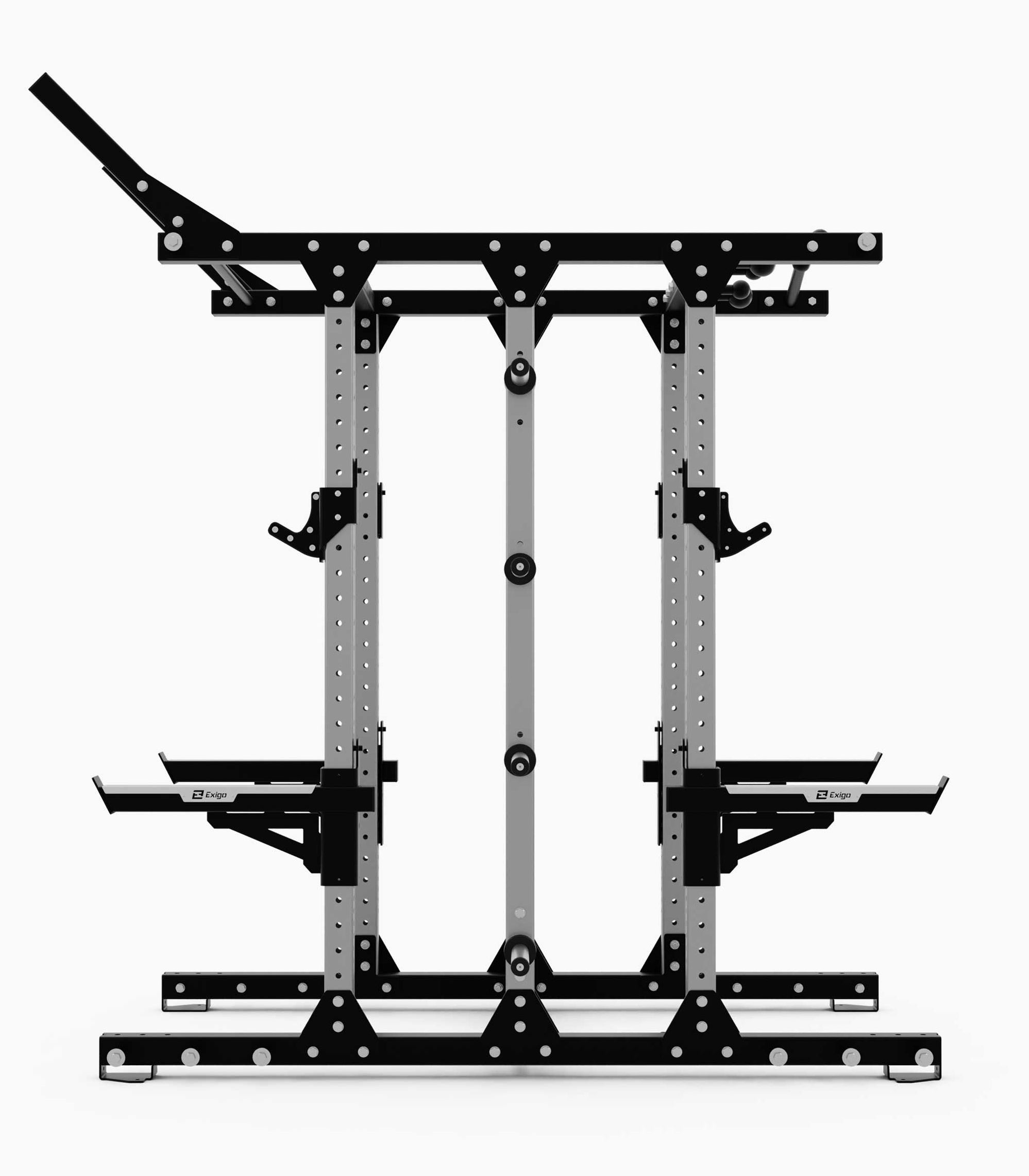 Exigo E80 Elite Dual Half Rack — Best Gym Equipment