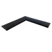 GymGear 20mm Black Rubber Corner Ramped Edge (40/55cm x 15cm) - Best Gym Equipment