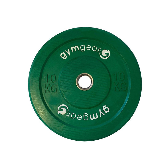 GymGear Coloured Rubber Bumper Plates - Best Gym Equipment