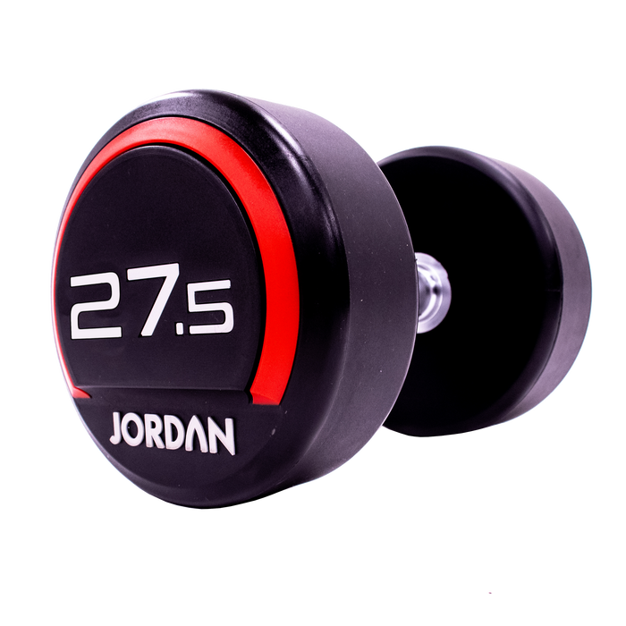 Jordan Premium Urethane Dumbbell Set  2.5-62.5kg with Racks - Best Gym Equipment