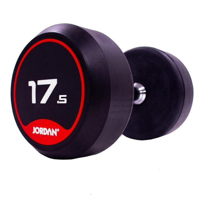 Jordan Classic Rubber Dumbbell Set 12.5-35kg - Best Gym Equipment