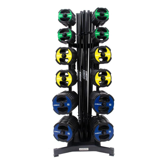 Jordan 12 X Ignite V2 Urethane Studio Barbell Sets And Black Rack - Best Gym Equipment