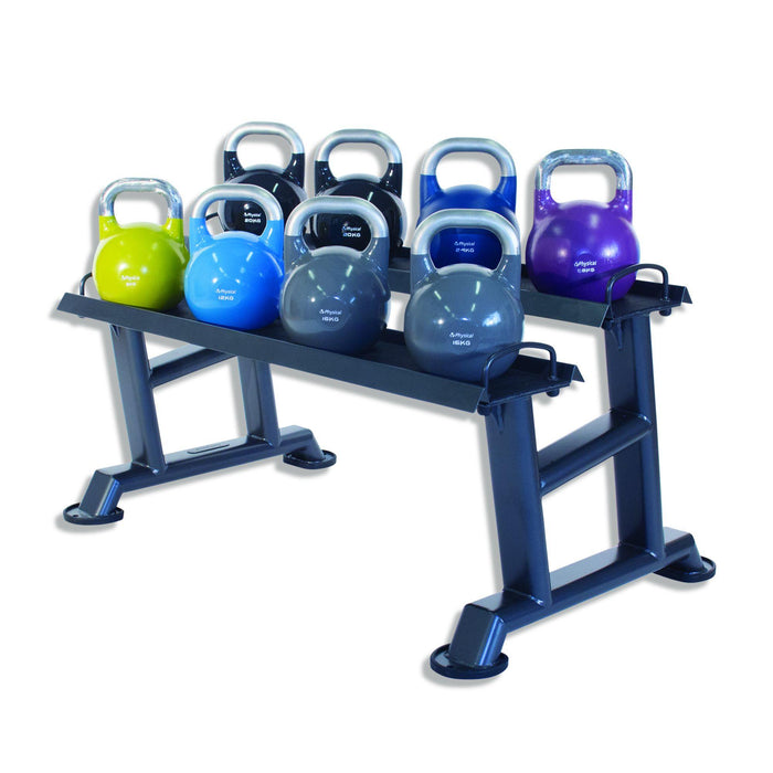 Physical Company Kettlebell Storage Rack - Holds up to 12 Kettlebells - Best Gym Equipment