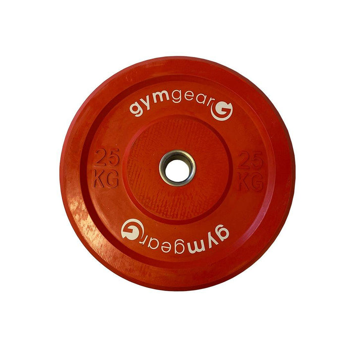 GymGear Coloured Rubber Bumper Plates - Best Gym Equipment