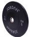 JORDAN HG BLACK RUBBER BUMPER PLATES - 150kg Set - Best Gym Equipment