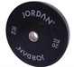 JORDAN HG BLACK RUBBER BUMPER PLATES - 150kg Set - Best Gym Equipment