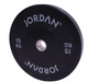 JORDAN HG BLACK RUBBER BUMPER PLATES - 150kg Set - Best Gym Equipment