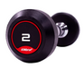 Jordan Classic Rubber Dumbbell set 2-20kg with Rack - Best Gym Equipment