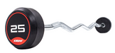 Jordan Classic Rubber Barbells - Curl Bars - Best Gym Equipment