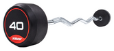 Jordan Classic Rubber Barbells - Curl Bars - Best Gym Equipment