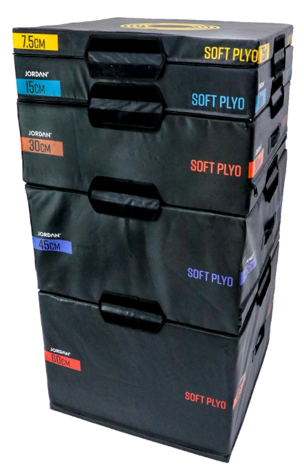 Jordan Set of 5 Soft Plyometric Boxes - Best Gym Equipment