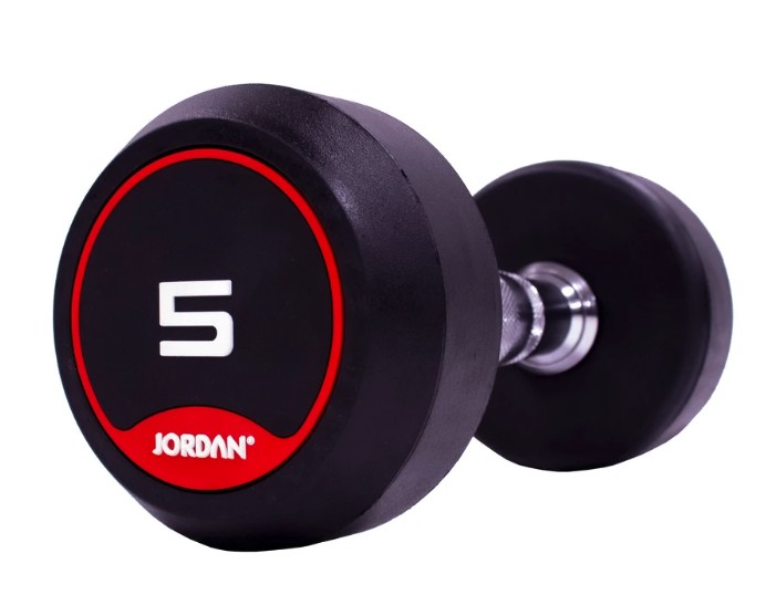 Jordan Classic Rubber Dumbbell set 2.5-30kg - Best Gym Equipment