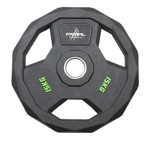 Primal Strength Stealth Premium Rubber Olympic Disc Upto 25kg - Best Gym Equipment