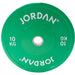 Jordan HG Coloured Rubber Bumper Plates set - 150kg - Best Gym Equipment