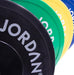 Jordan HG Coloured Rubber Bumper Plates set - 150kg - Best Gym Equipment