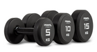 Primal Strength Urethane Dumbbell Set 27.5kg-50kg – (10 pairs) - Best Gym Equipment