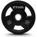 ZIVA SL VIRGIN RUBBER OLYMPIC GRIP DISC - 300kg Set - Best Gym Equipment