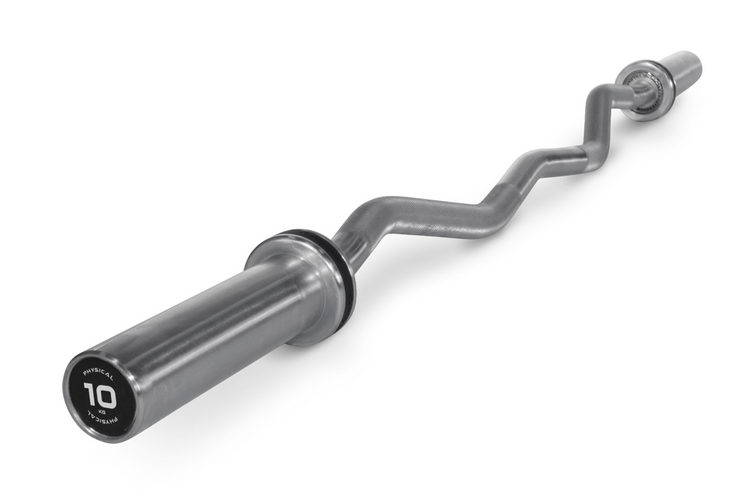 Physical Company Pro Olympic EZ Curl Bar - Best Gym Equipment