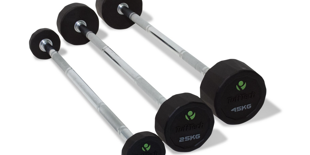 Physical Tufftech PU Barbells — Best Gym Equipment