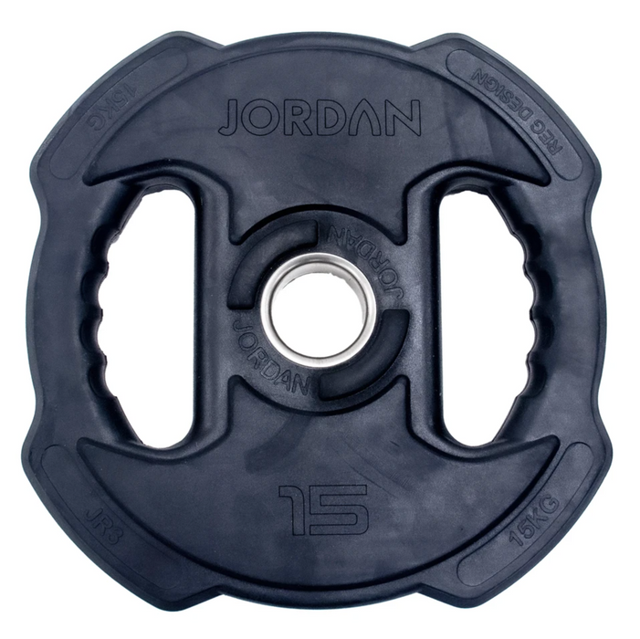 Jordan Ignite V2 Premium Rubber Olympic Discs (up to 25kg) - Best Gym Equipment