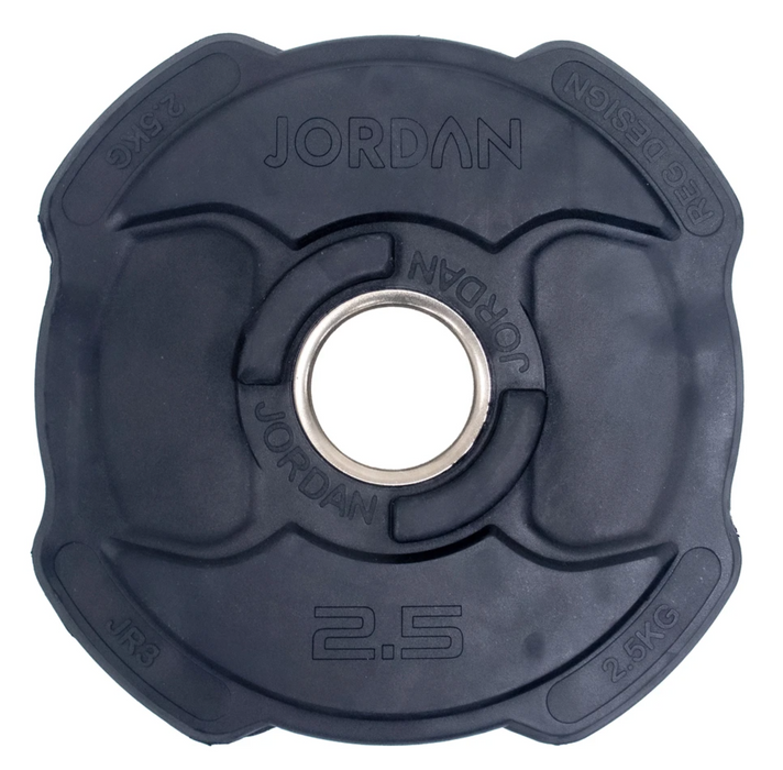 Jordan Ignite V2 Premium Rubber Olympic Discs (up to 25kg) - Best Gym Equipment