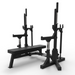 Primal Strength Commercial Combo IPF Bench Matte Black - Best Gym Equipment