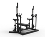 Primal Strength Commercial Combo IPF Bench Matte Black - Best Gym Equipment