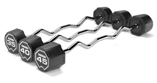 Escape Nucleus Urethane Curl Barbells - Best Gym Equipment