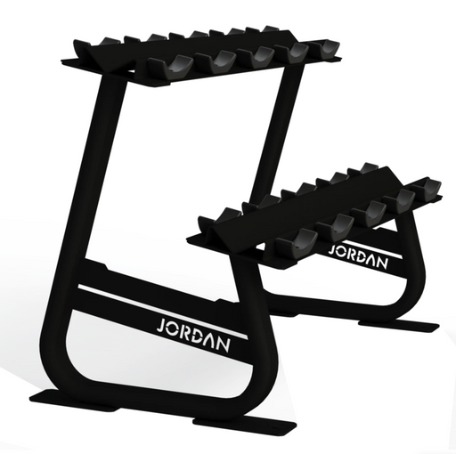Jordan S-Series Horizontal Dumbbell Rack - Best Gym Equipment