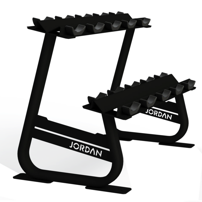 Jordan Rack Retractor Jordan S-Series Horizontal Dumbbell Rack — Best Gym Equipment